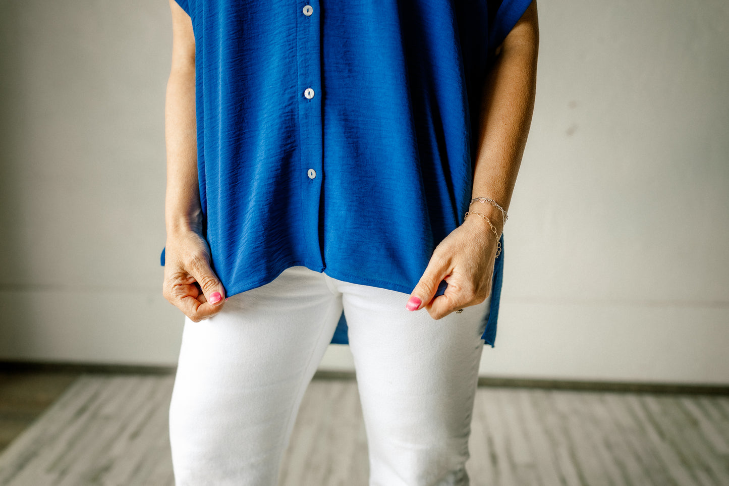 Airflow Button Down Top