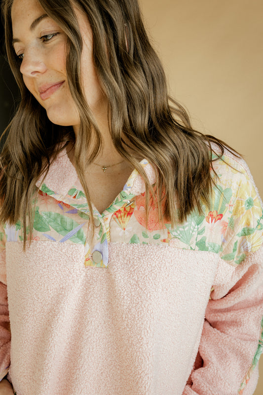 Meg Floral Pullover