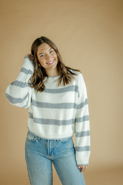 Grey Skies Sweater