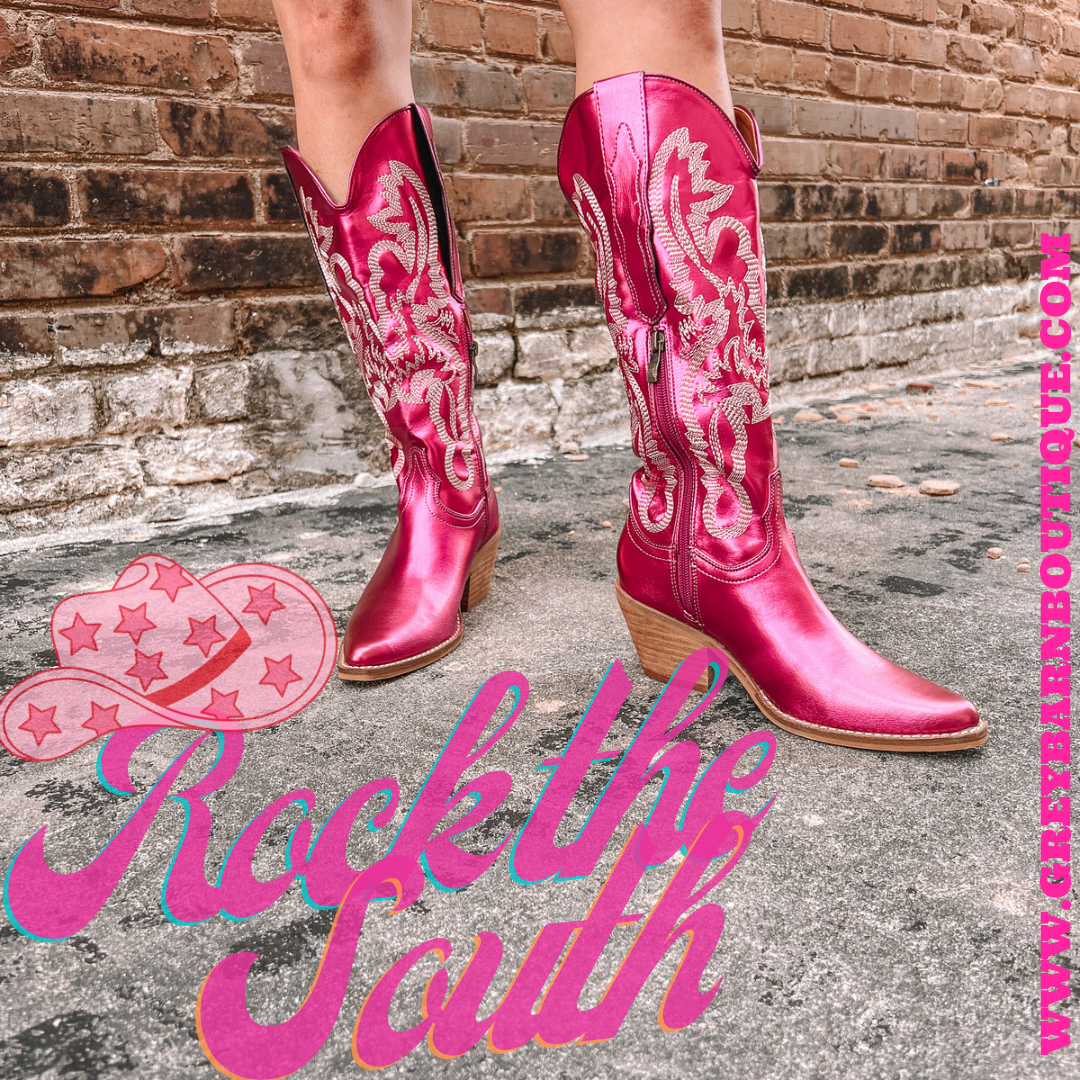 Neon Rodeo Cowgirl Boots