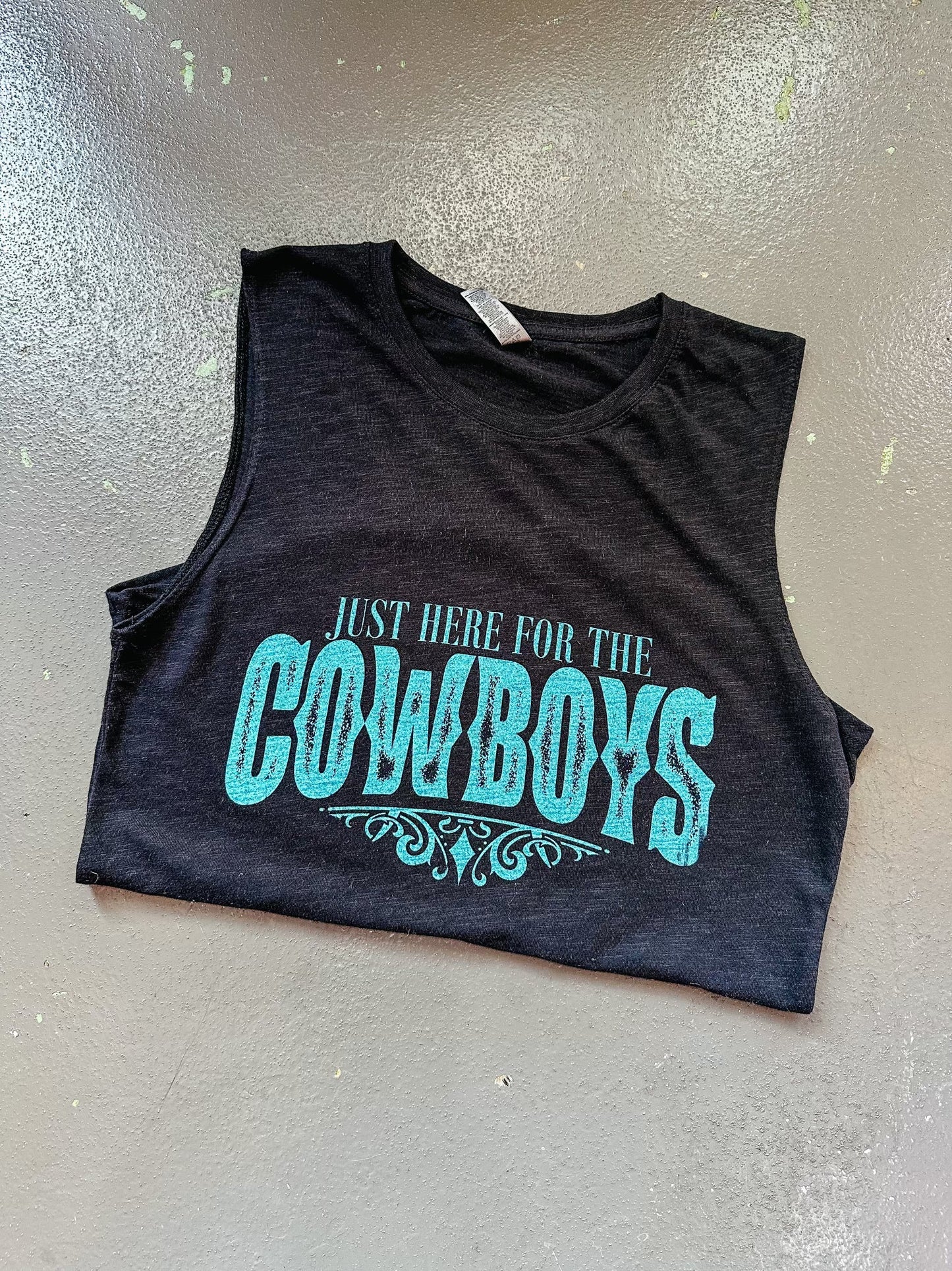 Here For The Cowboys Tank