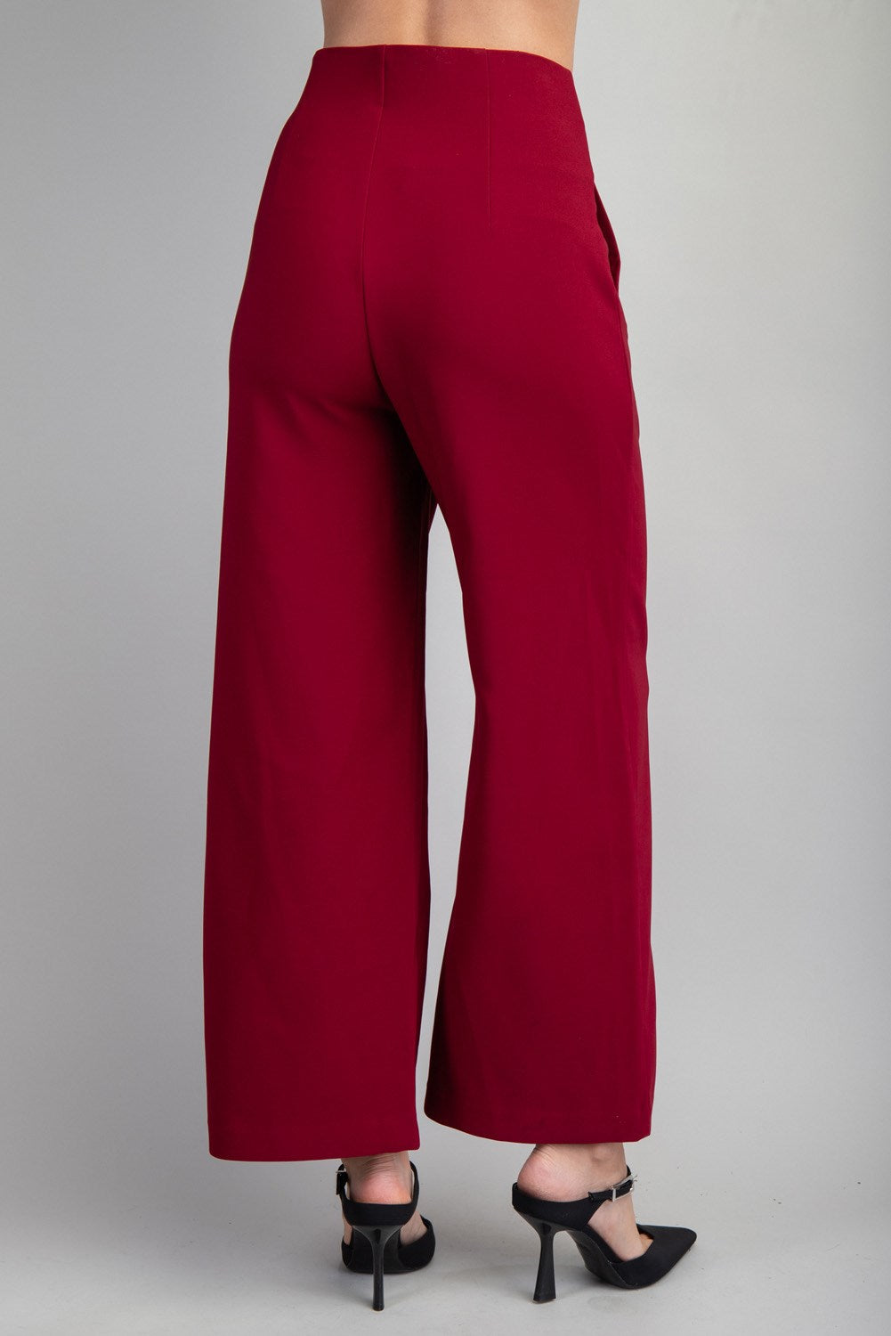 Anywhere Trousers- Burgundy