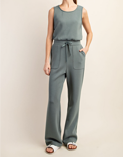 Luxe Scuba Jumpsuit