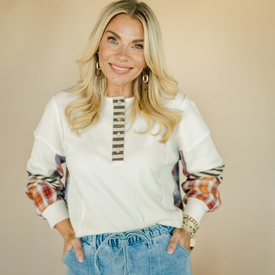 Crisp and Cozy Top
