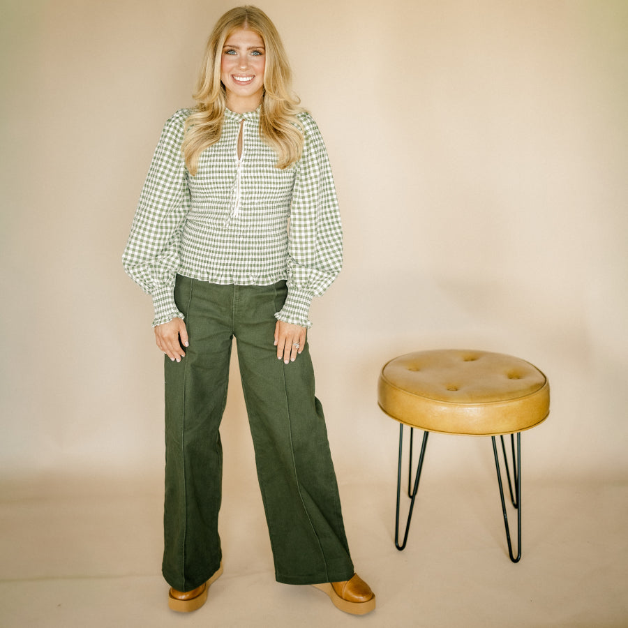 Moss Wide Leg Pants