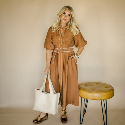 Chestnut Lane  Midi Dress