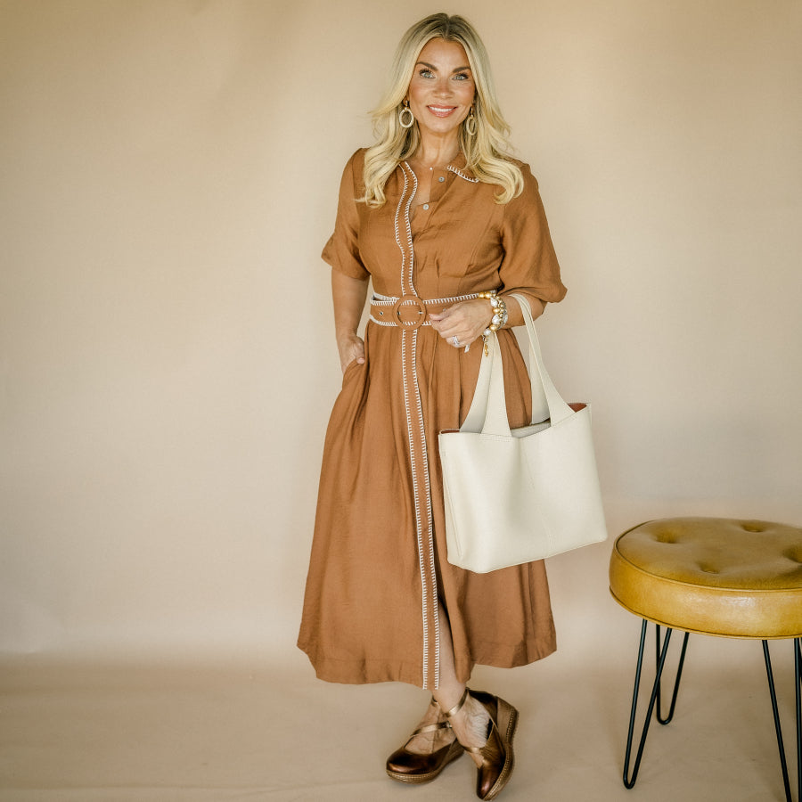 Chestnut Lane  Midi Dress