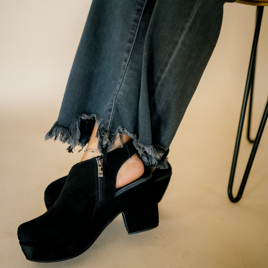 Antelope Vida Suede Slingback Clogs