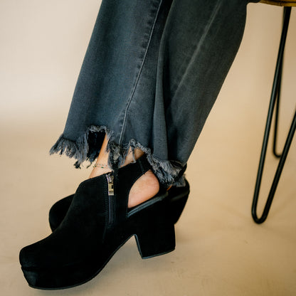 Antelope Vida Suede Slingback Clogs