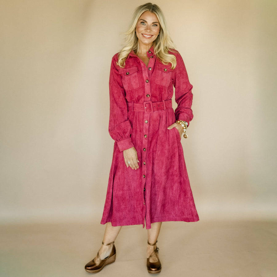 Birch and Berry Midi dress