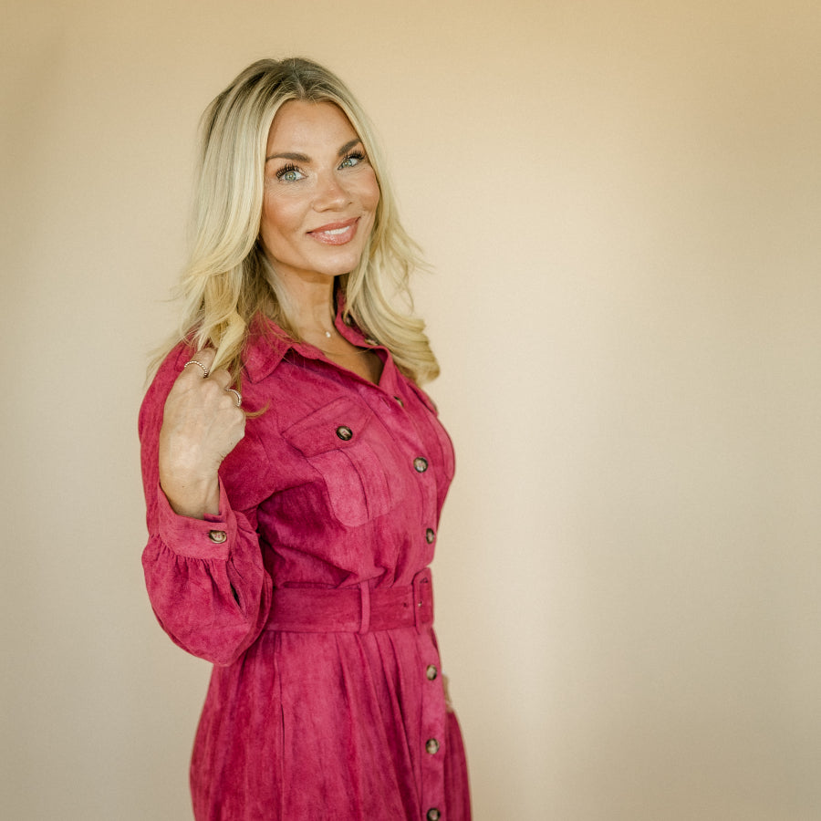 Birch and Berry Midi dress