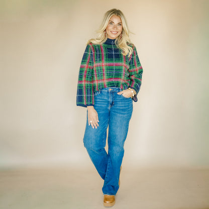 Cabin Plaid Sweater