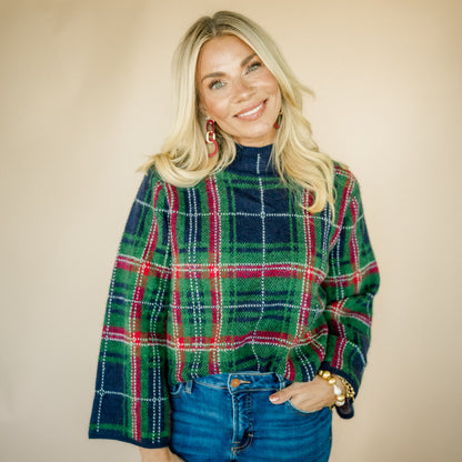 Cabin Plaid Sweater