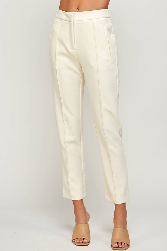 Vanilla Creme Cropped Pants