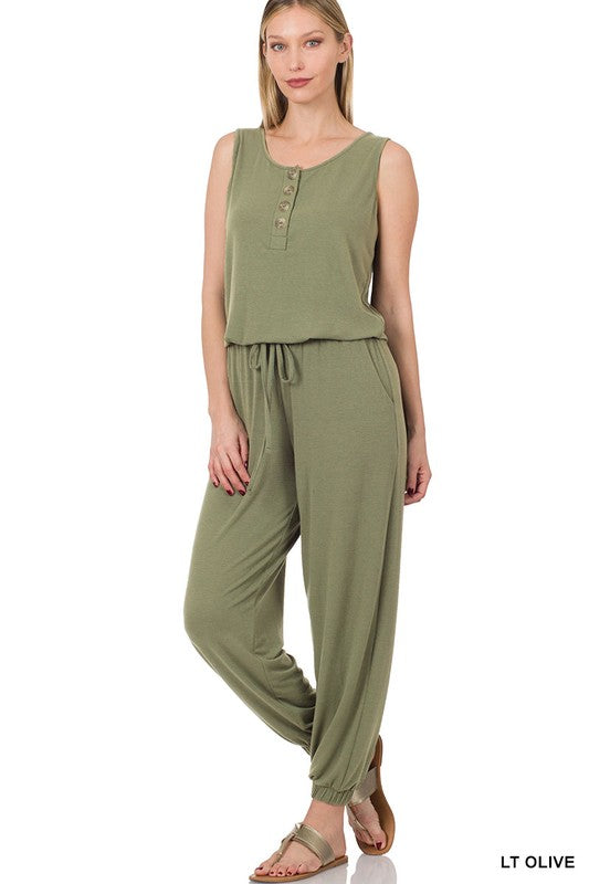 On the Go Jogger Jumpsuit