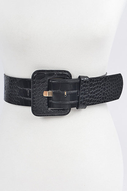 Leather Statement Belt