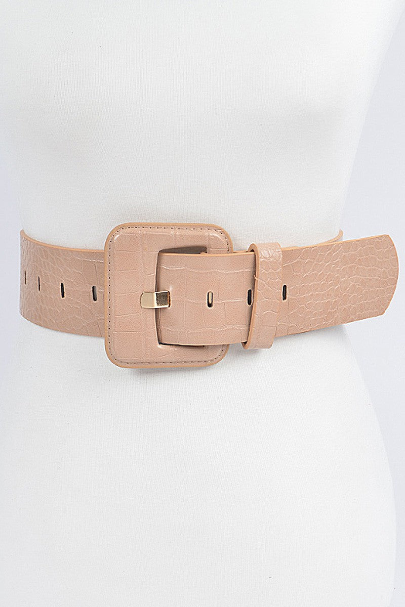 Leather Statement Belt