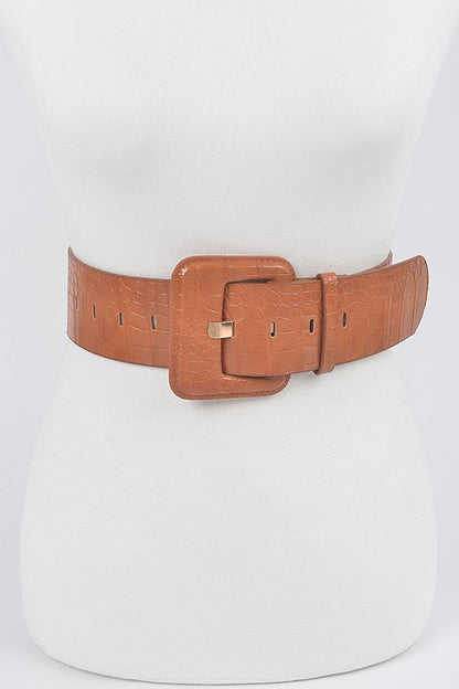 Leather Statement Belt