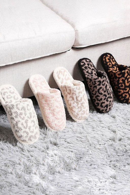 Cheetah Girl House Slippers