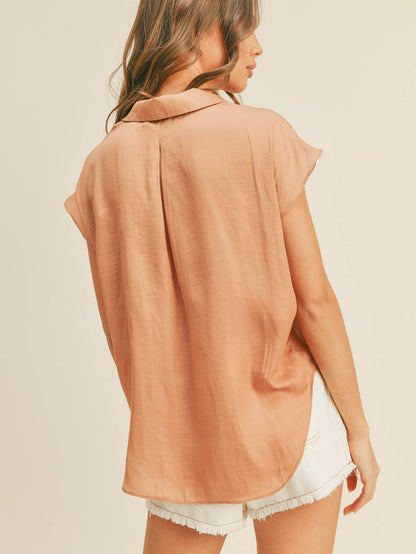 Tilly Cap Sleeve Blouse