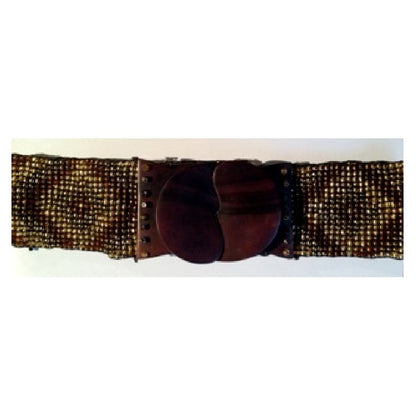 Hand Loomed Glass Bead Belt