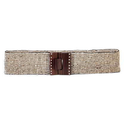 Hand Loomed Glass Bead Belt