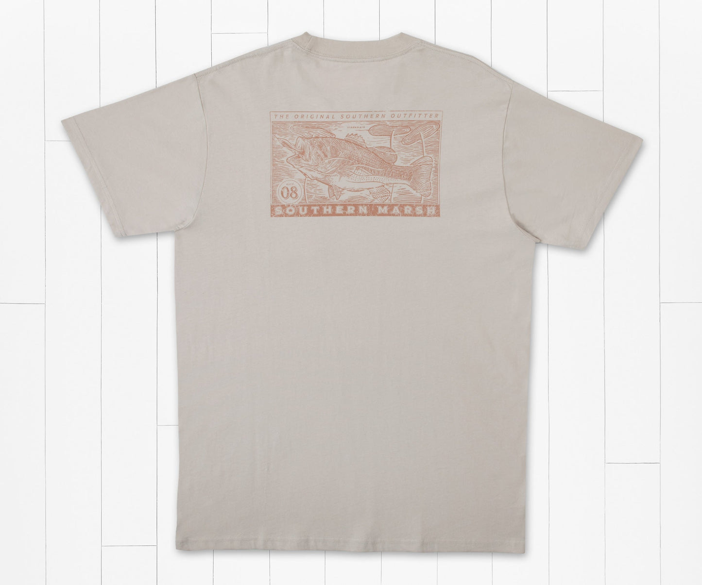 Southern Marsh Etched Bass Tee