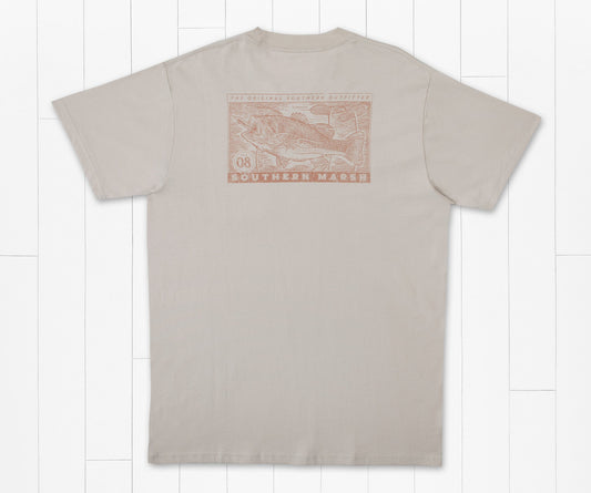 Southern Marsh Etched Bass Tee
