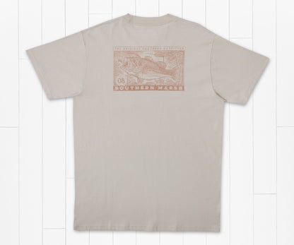 Southern Marsh Etched Bass Tee