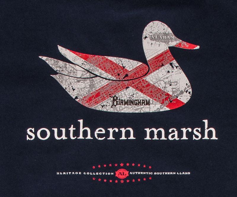 Southern Marsh Authentic Heritage Tee- Alabama