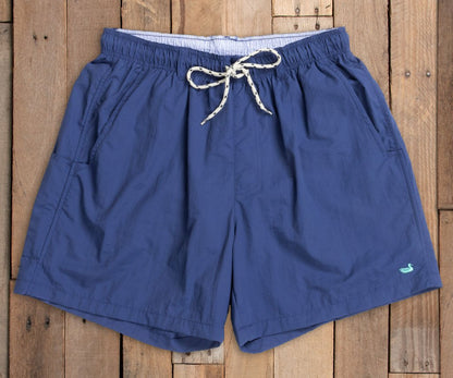 Dockside Swim Trunk- Bluestone