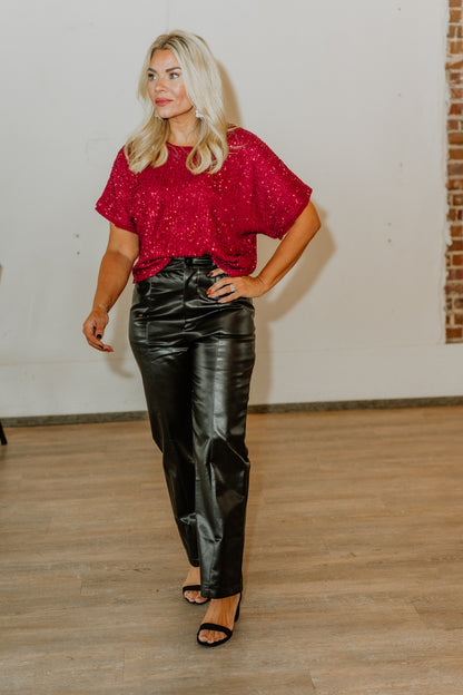 Material Girl Leather Pants