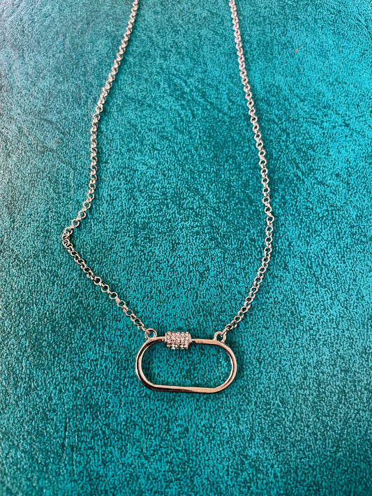 Carabiner Necklace