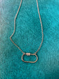 Carabiner Necklace