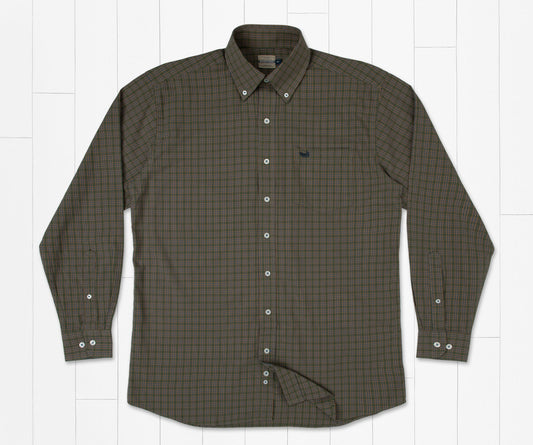 Southern Marsh Abilene Washed Gingham Dress Shirt