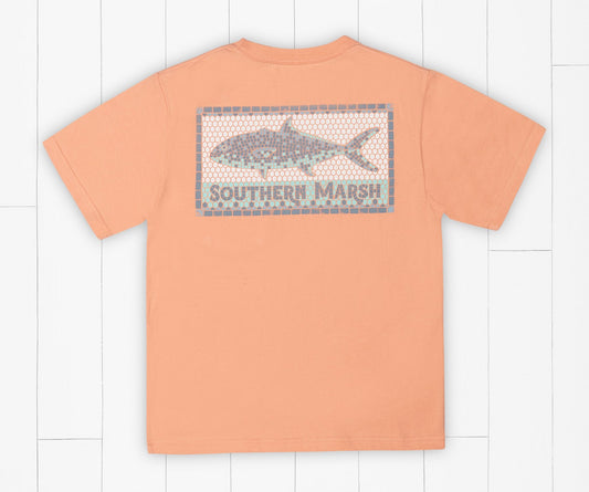 Youth Tile Fish Tee