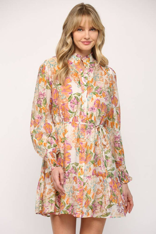 Caroline Floral Dress
