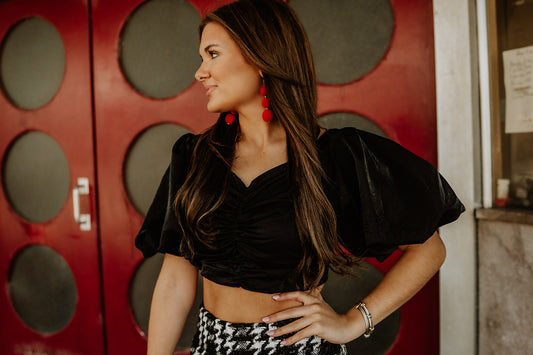 Braly Puff Sleeve Blouse