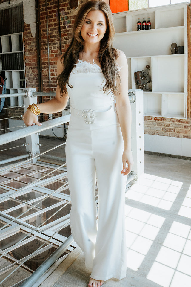 The Graduate Belted Jumpsuit