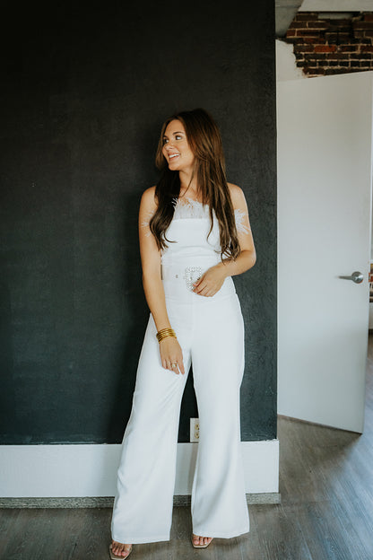 The Graduate Belted Jumpsuit