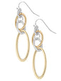 Oval Link Earrings